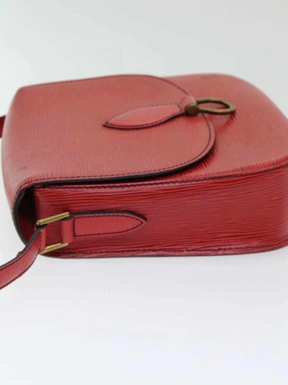 LOUIS VUITTON Epi Saint Cloud GM Shoulder Bag Red - Picture 7 of 16